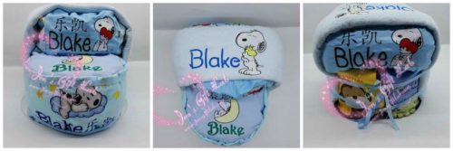 Bassinet Diapercake for a Baby Boy / Girl - Image 2